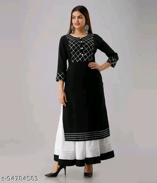 ✨ Myra Refined Women Kurta Set – Elegant Cotton Comfort ✨