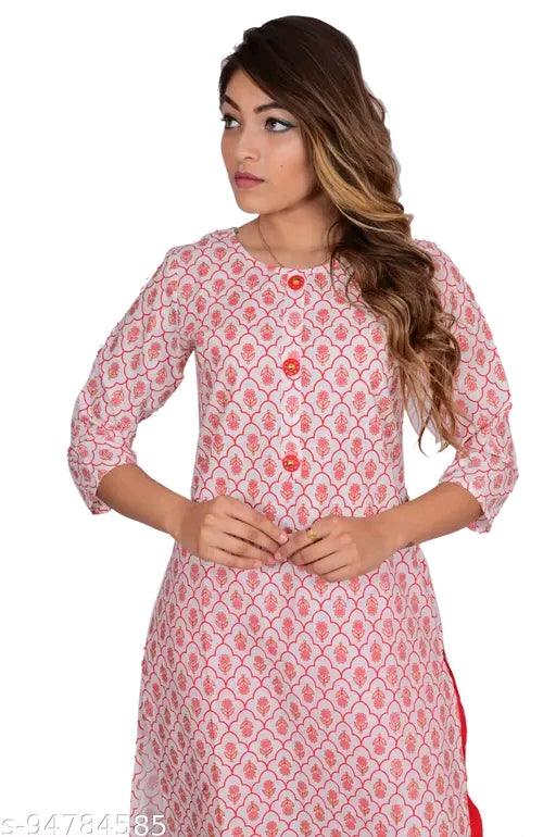 ✨ Myra Refined Women Kurta Set – Elegant Cotton Comfort ✨